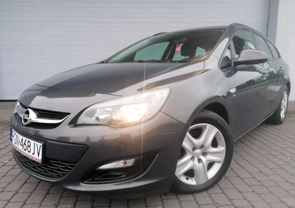 Opel Astra cena 24900 przebieg: 177223, rok produkcji 2014 z Gniezno małe 352